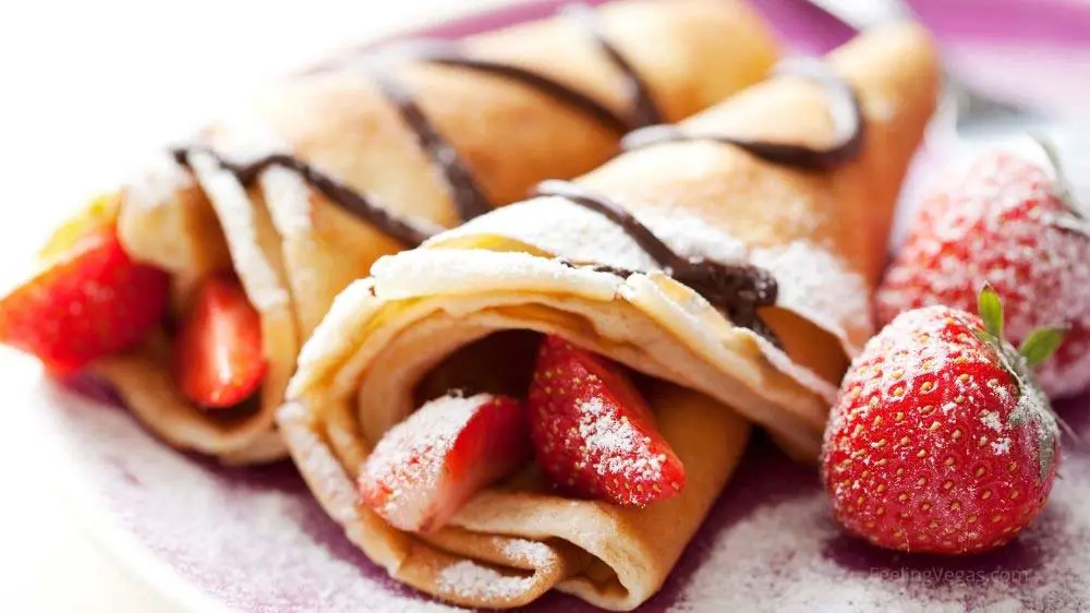 9 Spots To Grab a Cheap Breakfast on the Vegas Strip 3 Breakfast crepes.