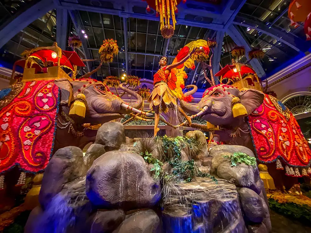 Bellagio Gardens Autumn display.
