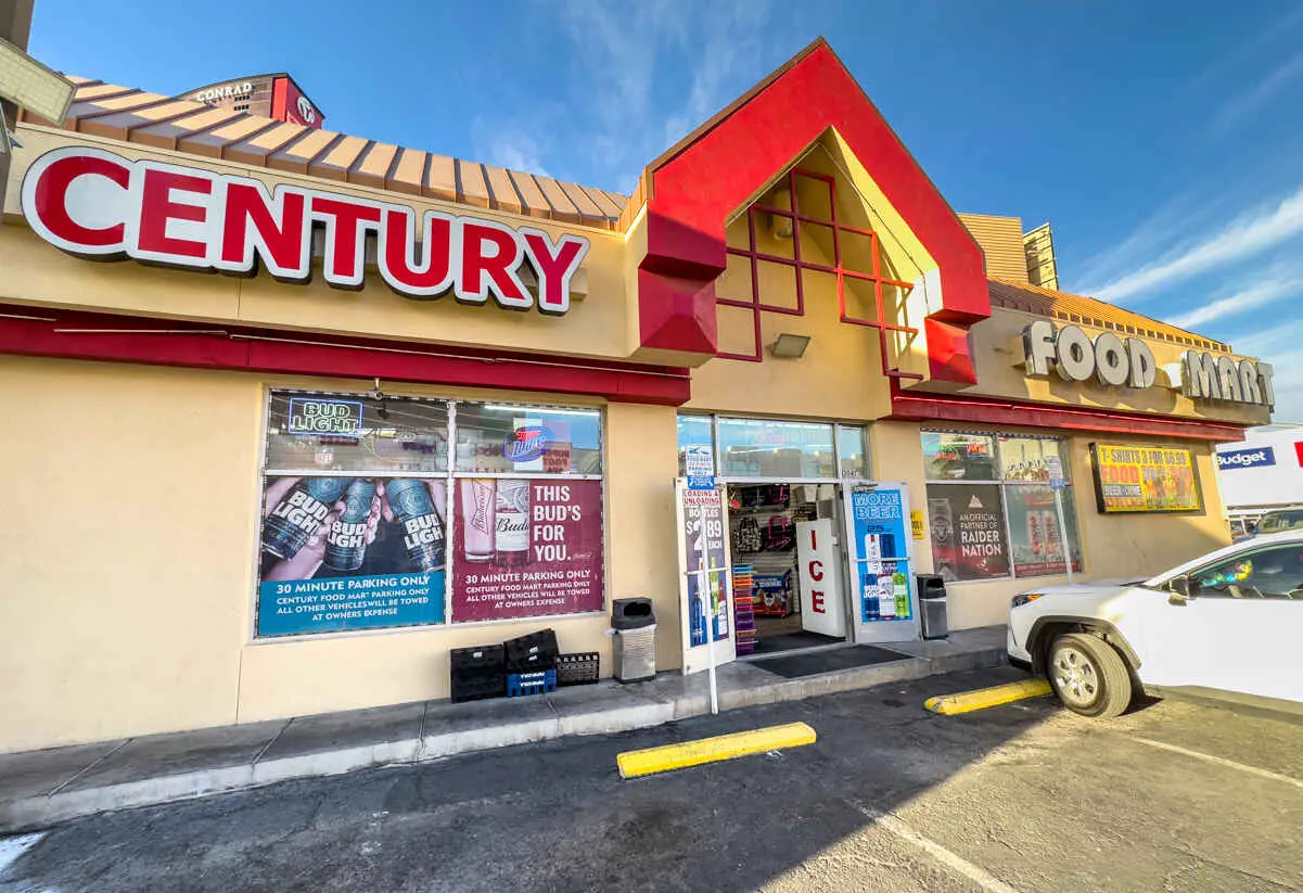 10 Grocery Stores on The Las Vegas Strip (Grocery Store Map) 7 Century Food Mart Las Vegas