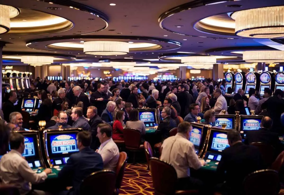 8 Times You Should Never Gamble in Vegas 7 a crowded casino