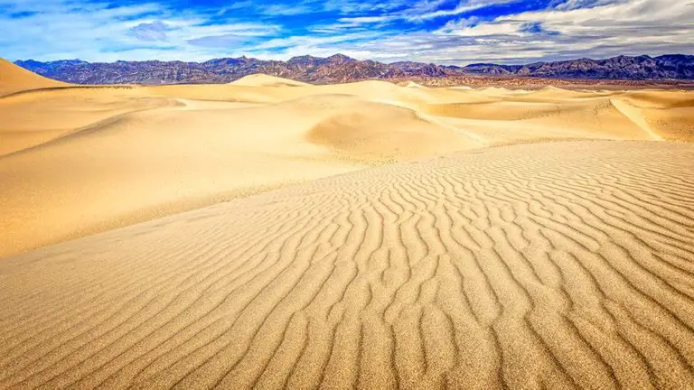 Mesquite Dunes in Death Valley National Parka
