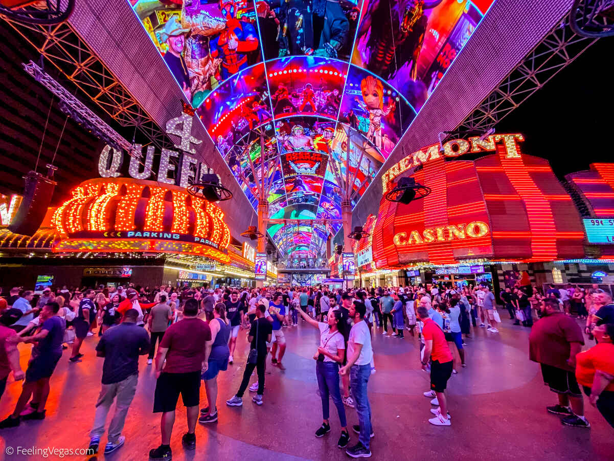 17 Surprises: What Amazed Me Most in Las Vegas 3 fremont street viva vision