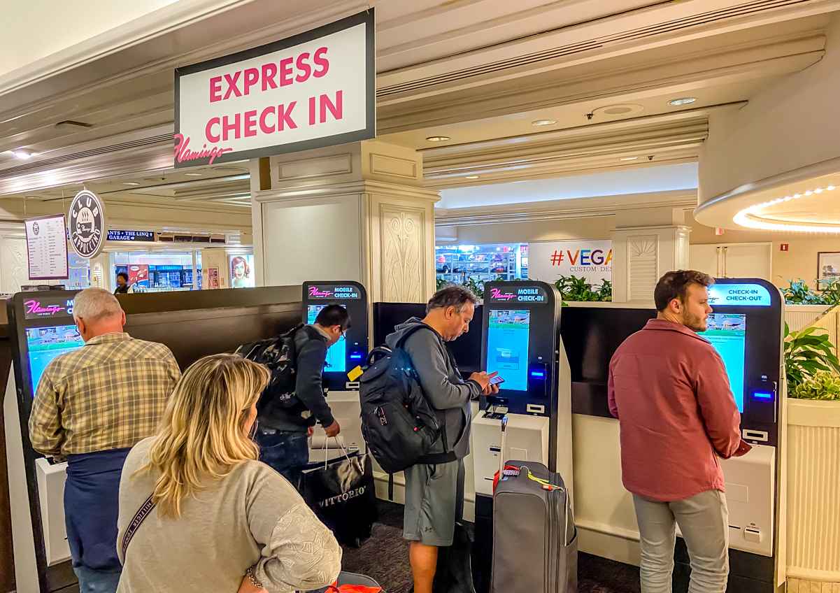 Does The Flamingo in Vegas Have Self Check-In? (Answered) 3 flamingo self check in kiosk