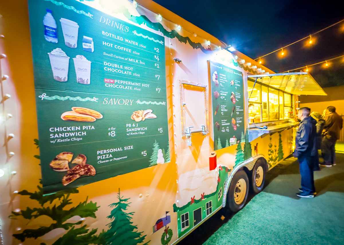 Ethel M's Annual Holiday Cactus Garden Christmas Lights 2023 9 Food Truck at Ethel M Cactus Garden holiday lights