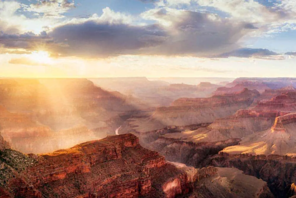 13 Best National & State Parks Near Las Vegas (AWESOME!) 18 Sunset from Hopi Point at the Grand Canyon