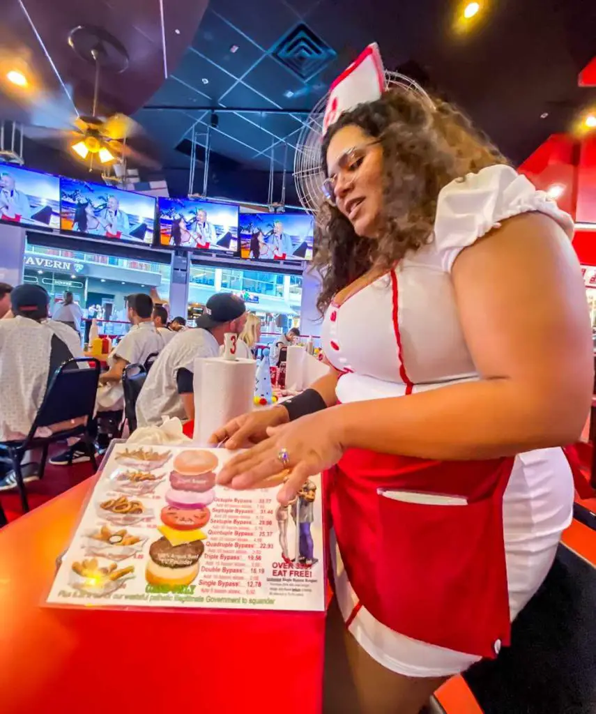 Heart Attack Grill Menu, Prices, & Hours (Las Vegas Restaurant) 16 heart attack grill nurse