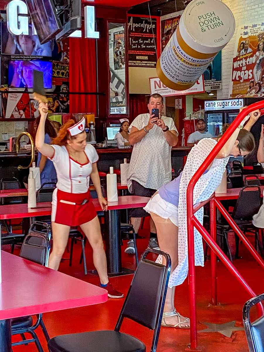 Heart Attack Grill Menu, Prices, & Hours (Las Vegas Restaurant) 9 heart attack grill spanking