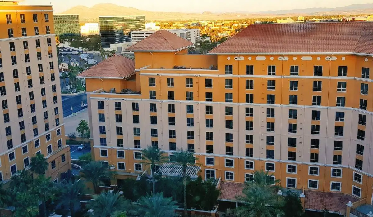 Wyndham Grand Desert Resort doesn't charge a resort fee.