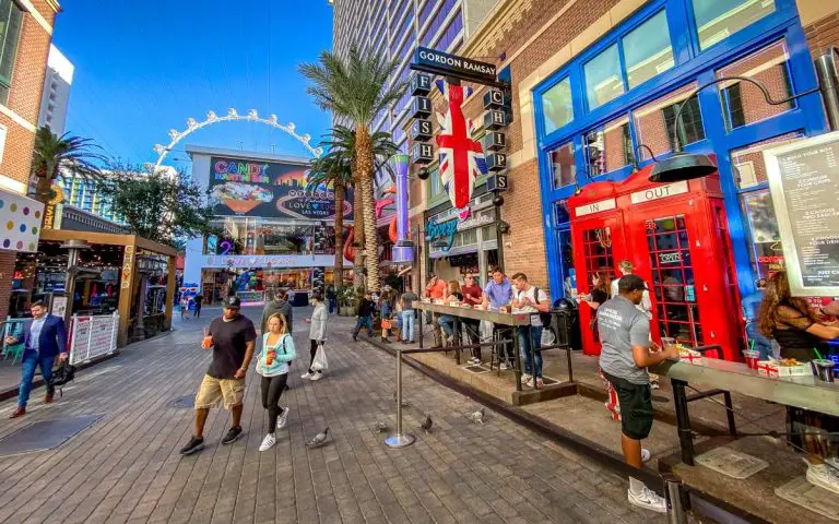 The Linq Promenade in Las Vegas