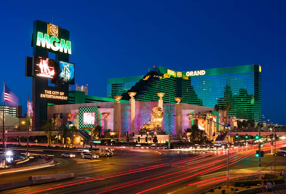 Las Vegas Strip FREE Walking Tour & Map (19 Must-See Stops!) 7 A walk on the Las Vegas Strip will take you past MGM Grand