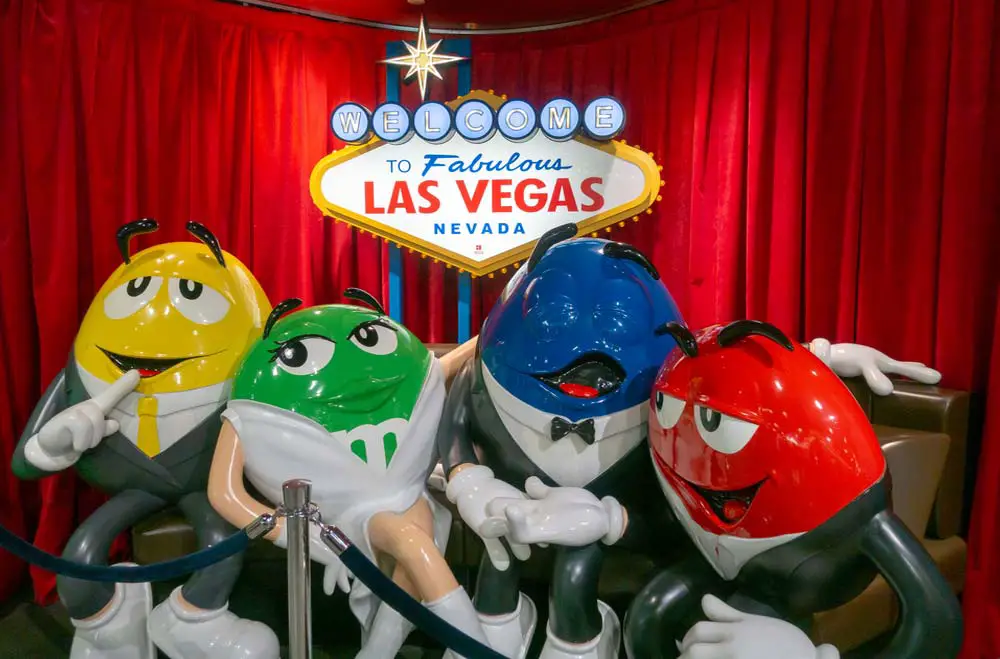 M&M Store Las Vegas (Location, Hours, & Parking) 2 M&M World store in Las Vegas, Nevada