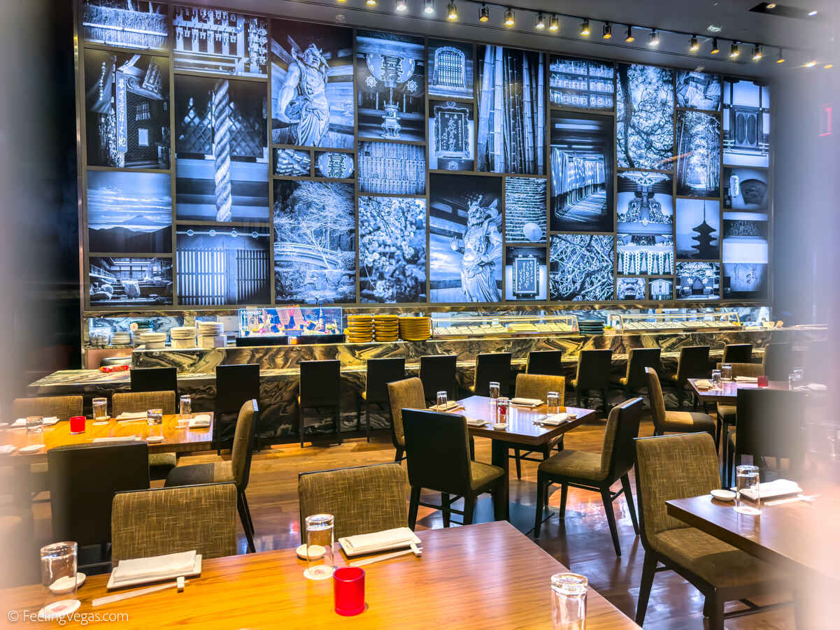 16 Best Japanese Restaurants on the Las Vegas Strip 7 Morimoto japanese restaurant at MGM Grand, interior
