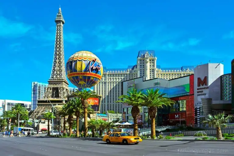 Parking rates at Paris Las Vegas