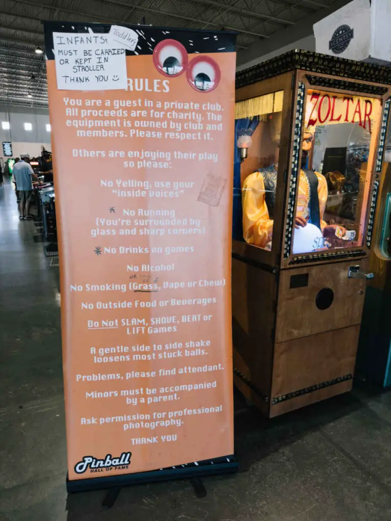 Pinball Hall of Fame Las Vegas (Get Your Pinball On!) 22 Pinball Hall of Fame rules