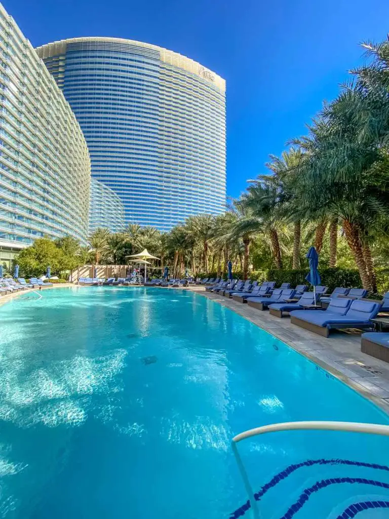 Vdara vs Aria (Prices, Rooms, Restaurants, & Nightlife) 16 The Sky Pool at Aria Resort & Casino