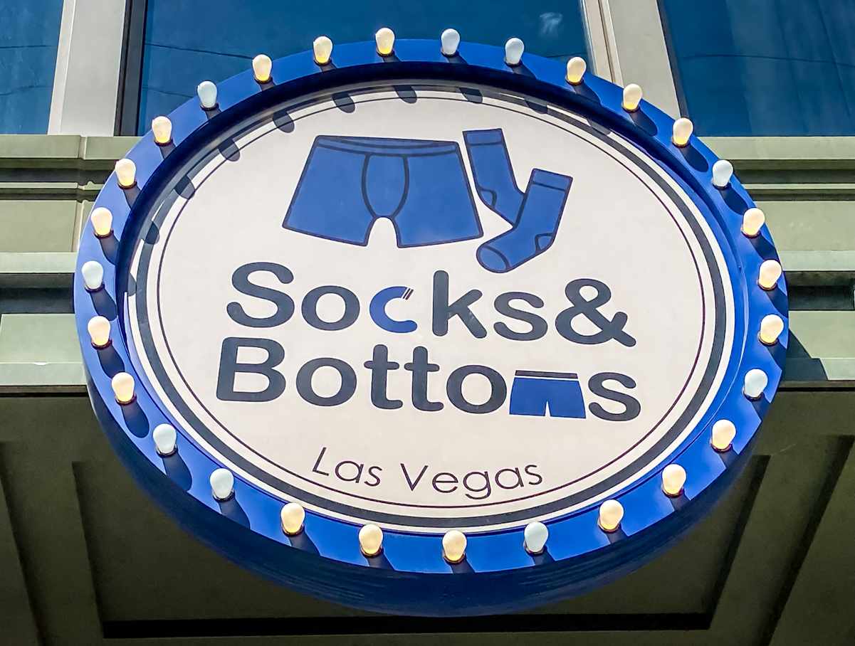 The LINQ Promenade On The Vegas Strip (The Ultimate Guide) 3 Socks and Bottoms at Linq Promenade