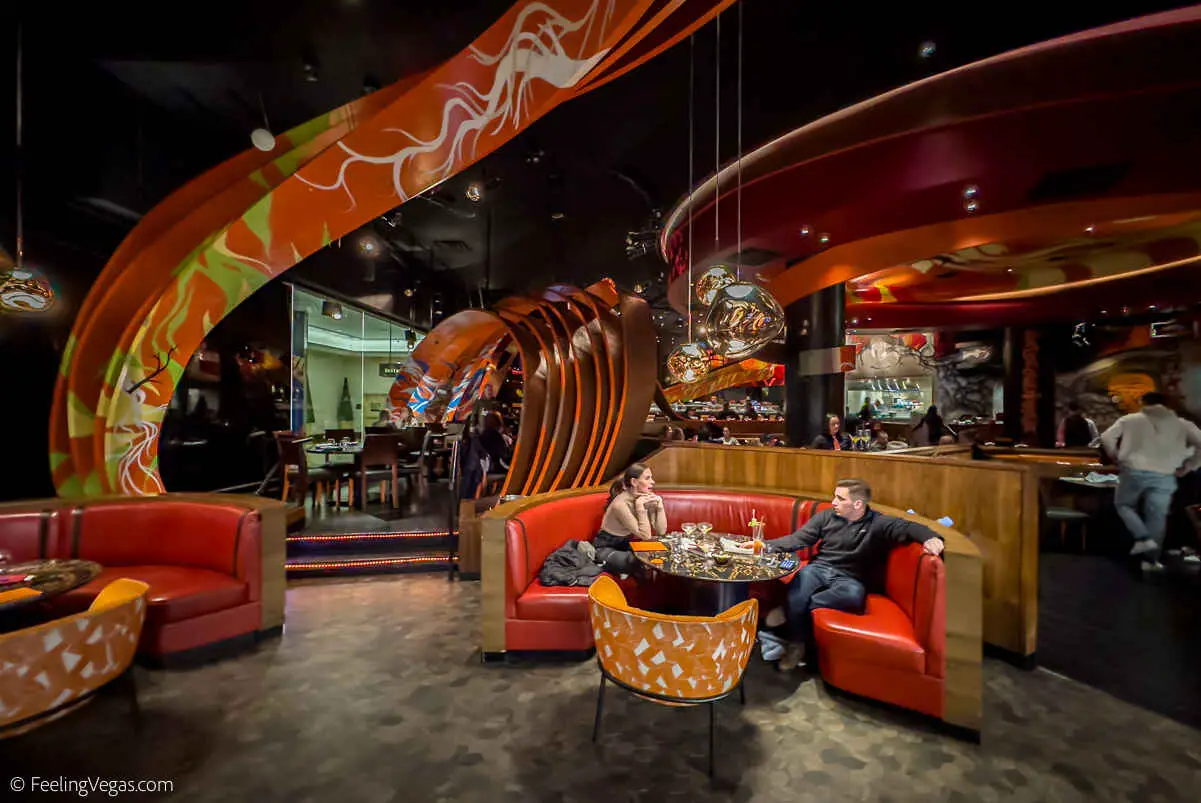 16 Best Japanese Restaurants on the Las Vegas Strip 5 sushisamba at the venetian, interior