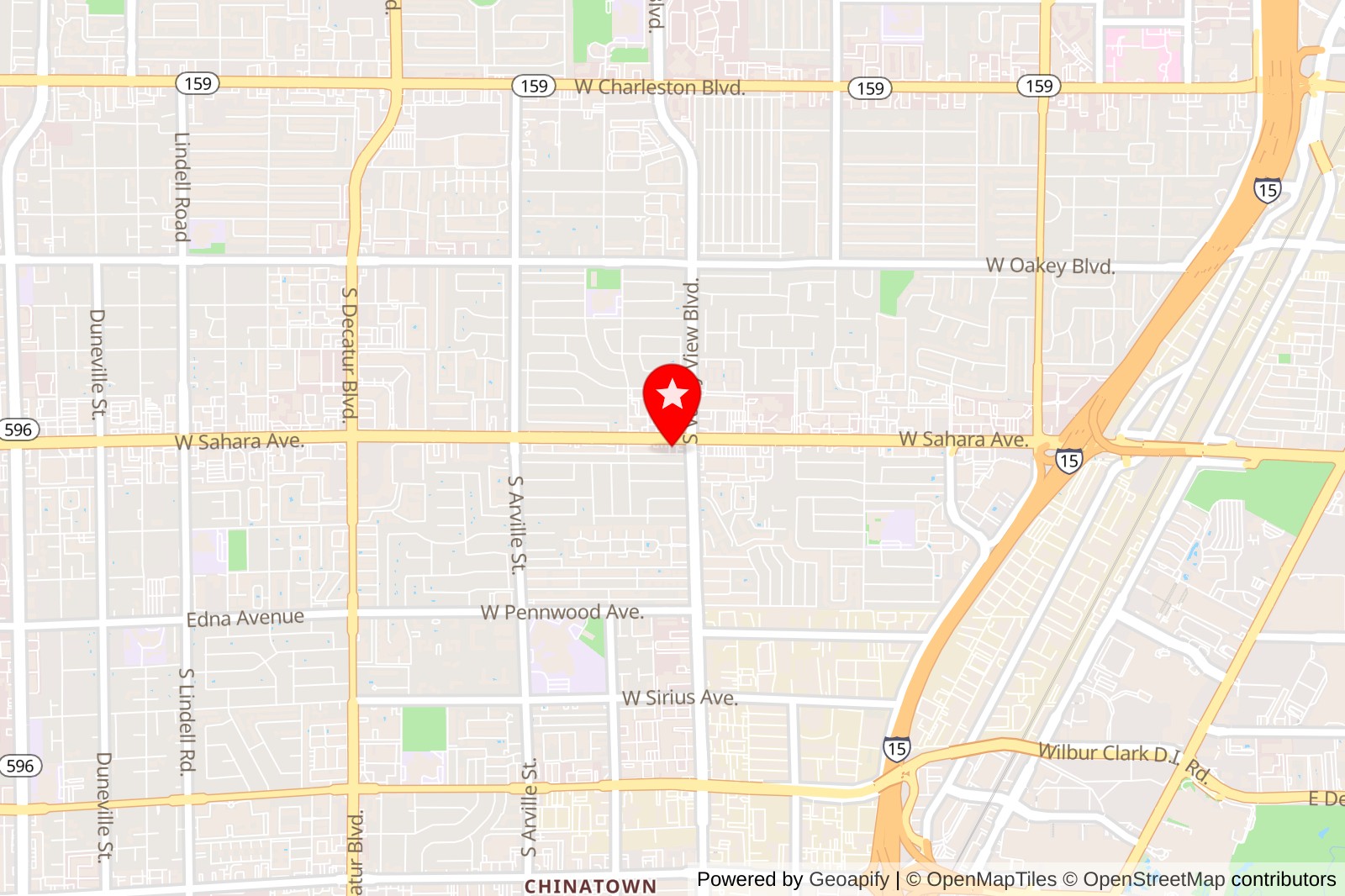 Herbs and Rye location in Las Vegas on Google Maps