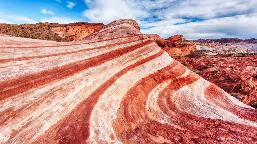 16 Best Day Trips from Las Vegas (Ultimate Guide & Map) 16 The Fire Wave in Valley of Fire State Park.