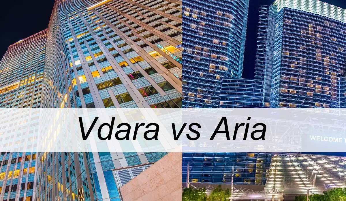 Vdara vs Aria (Prices, Rooms, Restaurants, & Nightlife) 1 Vdara vs Aria Las Vegas