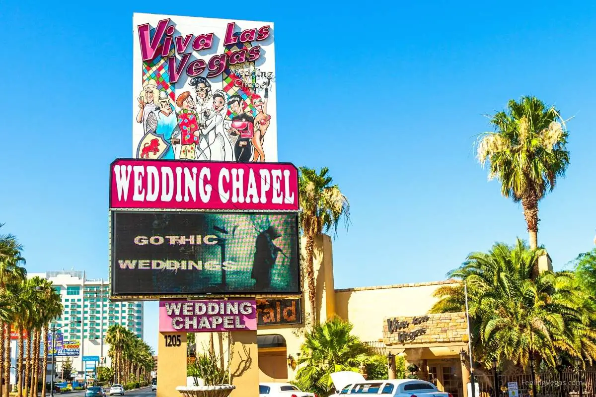 1000+ Vegas Visitors Reveal Their 10 Biggest Travel Regrets 10 Viva Las Vegas Wedding Chapel in Las Vegas Strip